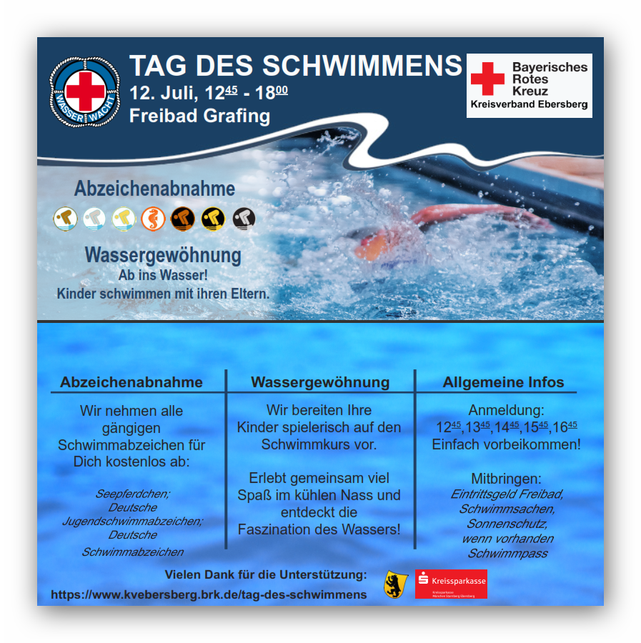 Tag des Schwimmens